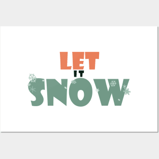 Let it snow Posters and Art